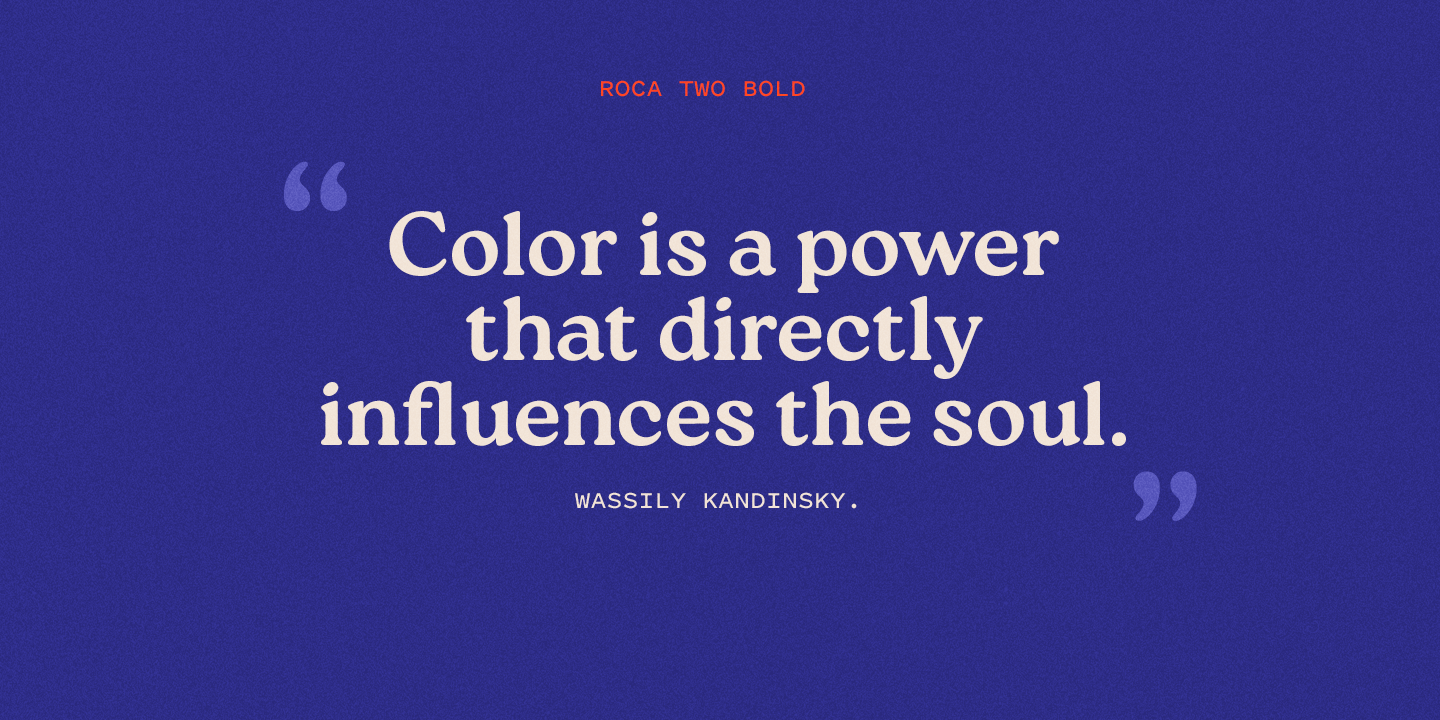 Roca One Bold Italic Font preview